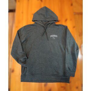 Savannah Hoodie Jacket Charcoal Heather Grey Zip Pockets LG Est. 1733 Georgia